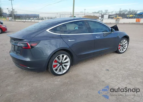 2019 Tesla Model 3 Long Range/Performance from USA, damaged, VIN 5YJ3E1EB7KF389142